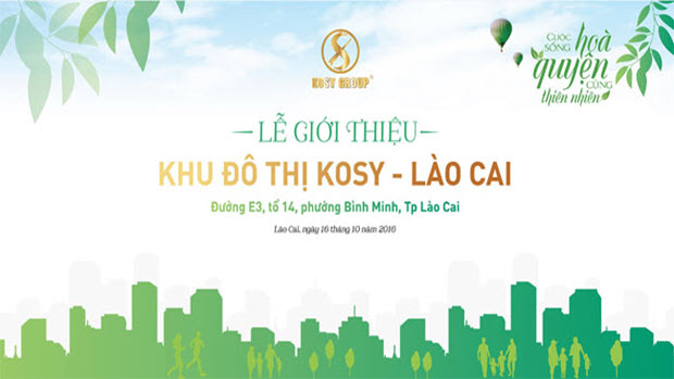 Cơ hội hấp dẫn trong Lễ giới thiệu Khu đô thị Kosy - Lào Cai 